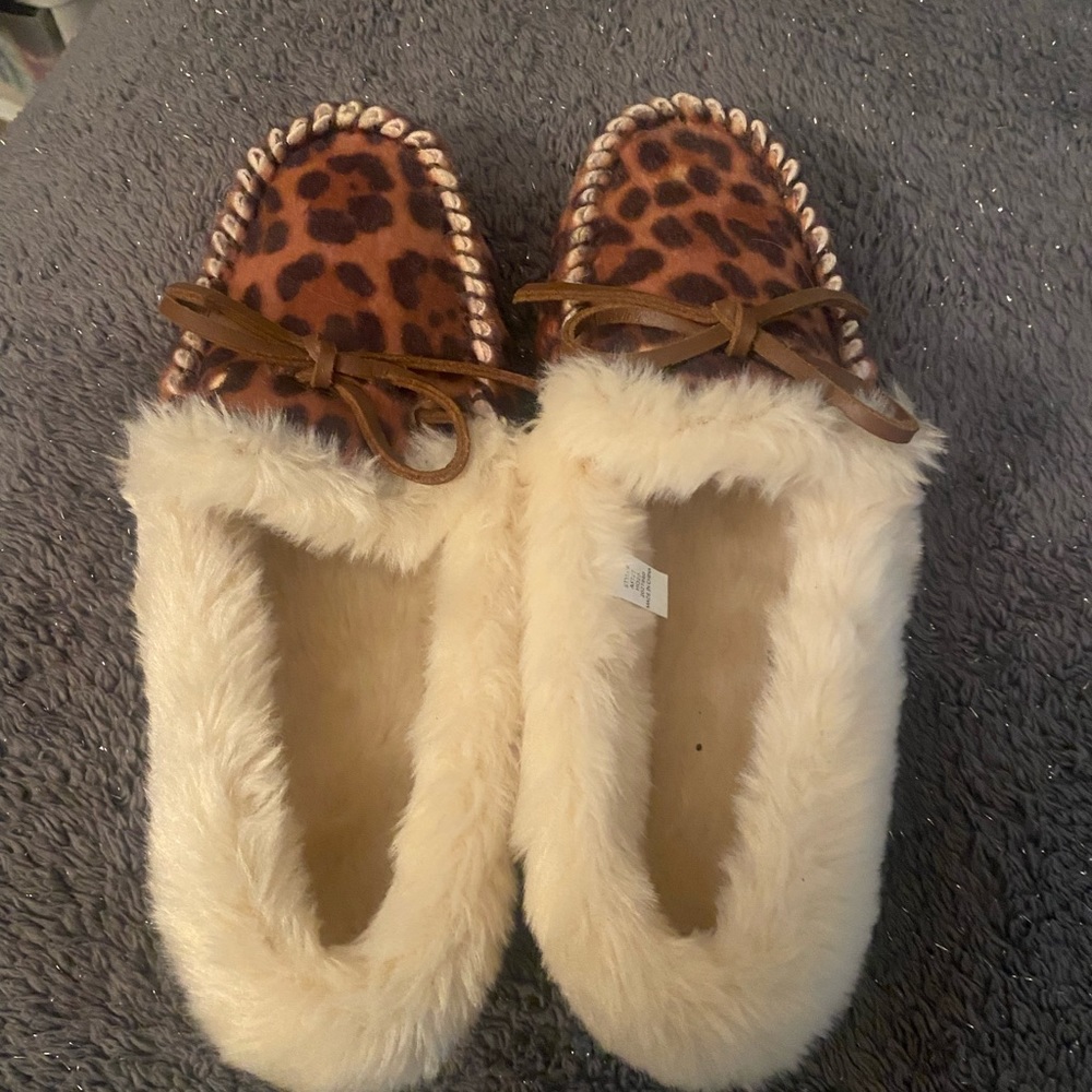 Brand new j crew slippers